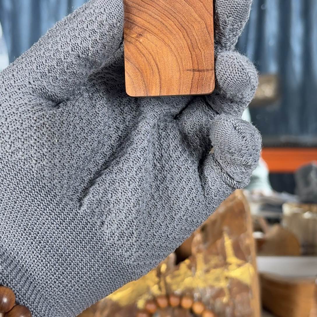 其他檀香木福利王系列十二号料“百年彩绘”461无事牌