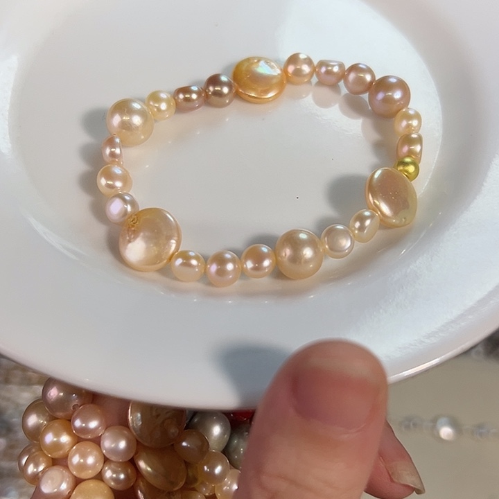 未镶嵌淡水珍珠耳饰