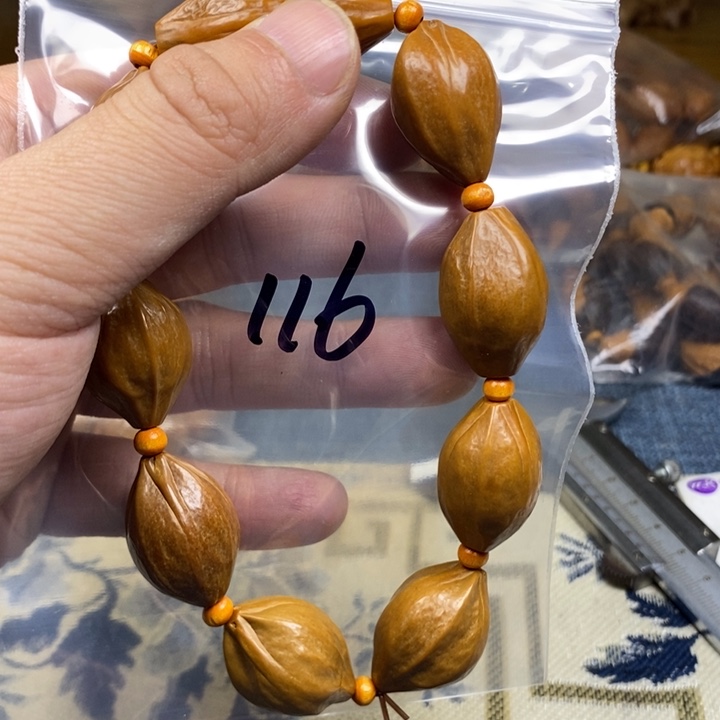 橄榄核手串/手链橄榄核雕工艺手串