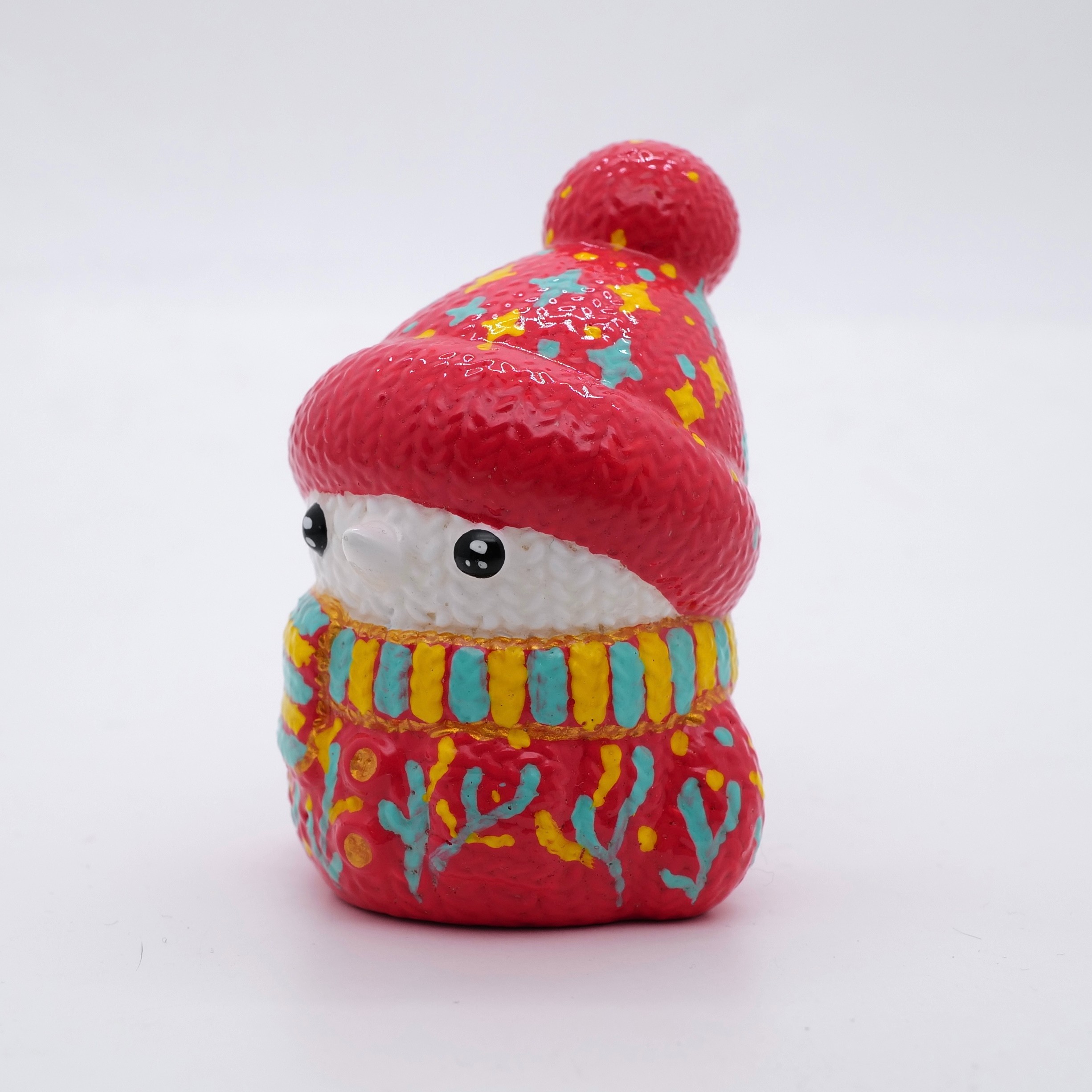 PM 王甜心工作室《雪人》石膏作品，仅一件（非王甜心本人绘画）