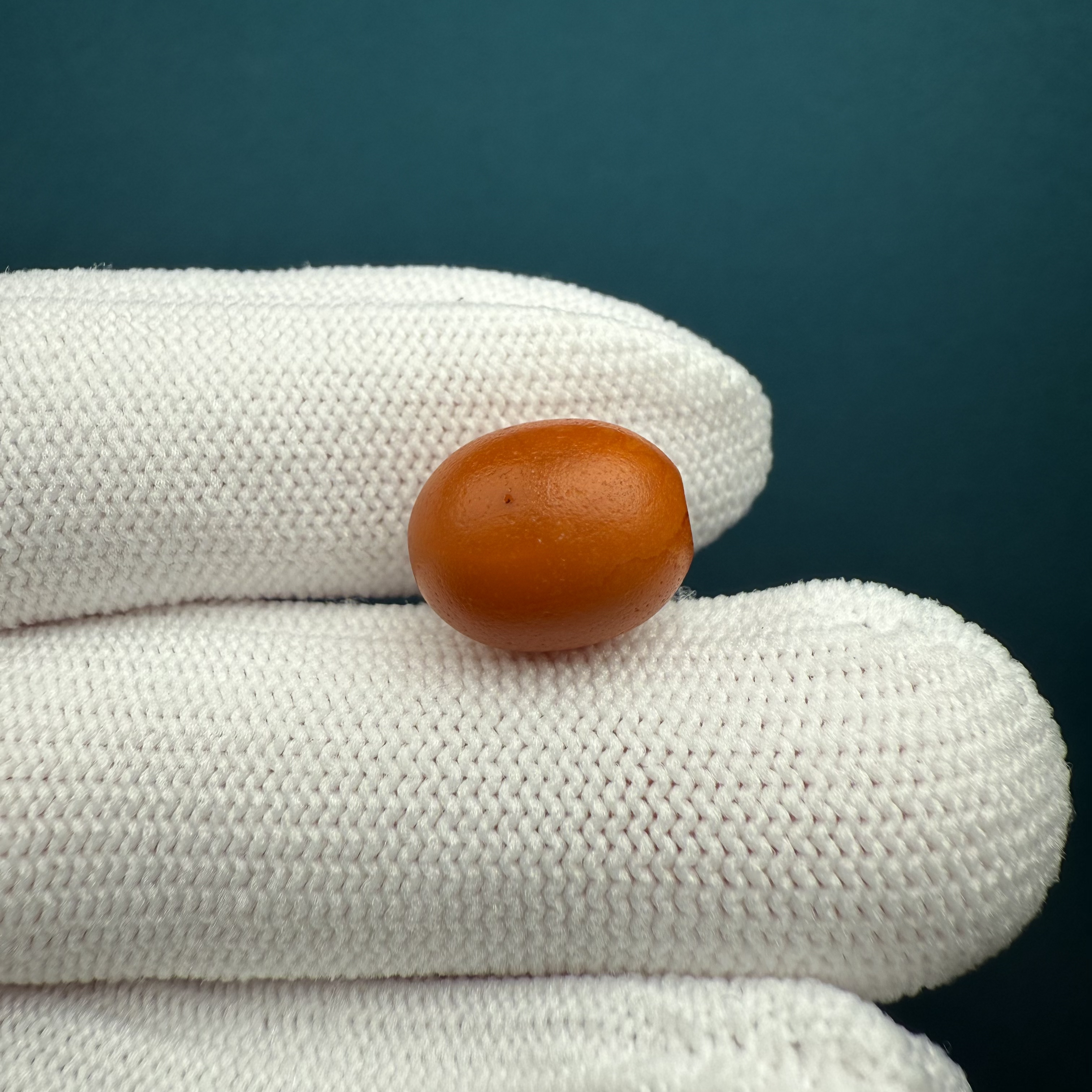 A8623天然原矿蜜蜡老蜡 枣珠10.5*12.8mm 支持复检 假一罚十