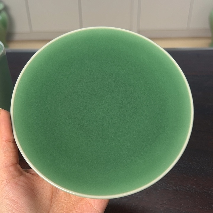 龙泉云间青瓷小米茶器