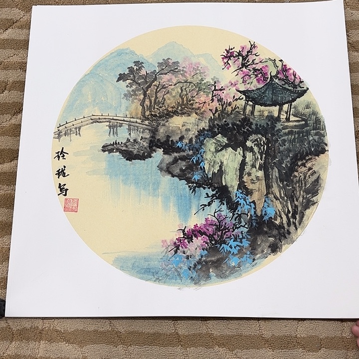 国画花鸟等多种鸟类和动物50.50