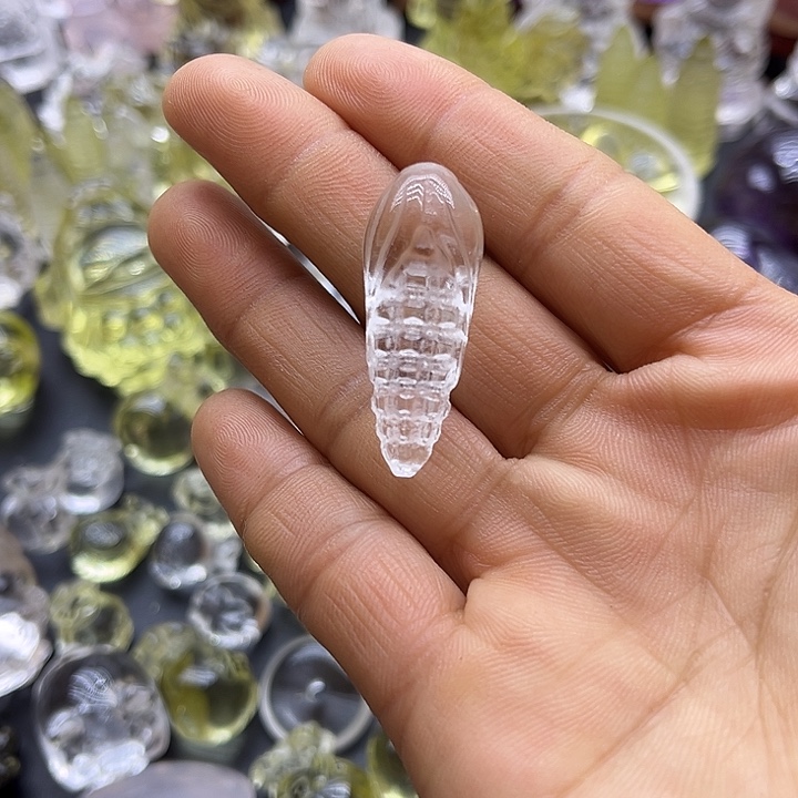 水晶摆件未镶嵌吊坠