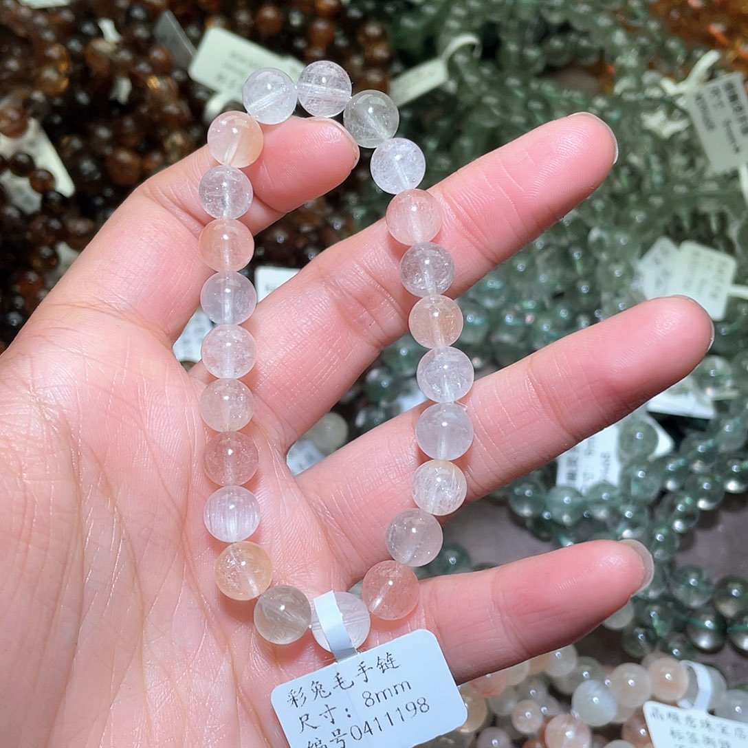 水晶手链未镶嵌水晶