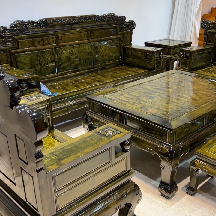 竹大*金丝楠木沙发123