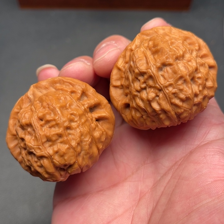 文玩核桃把件南瓜墩