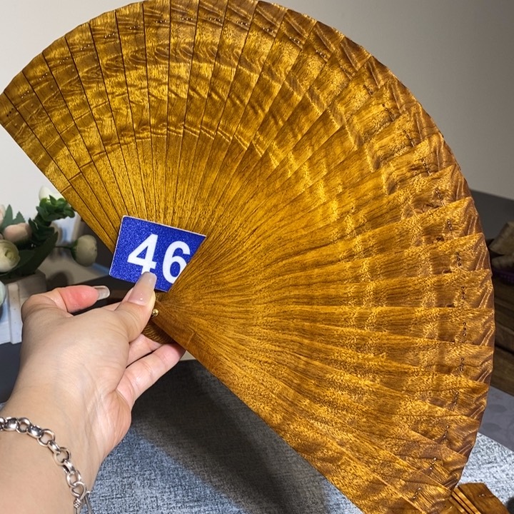 金丝楠金丝楠木扇子