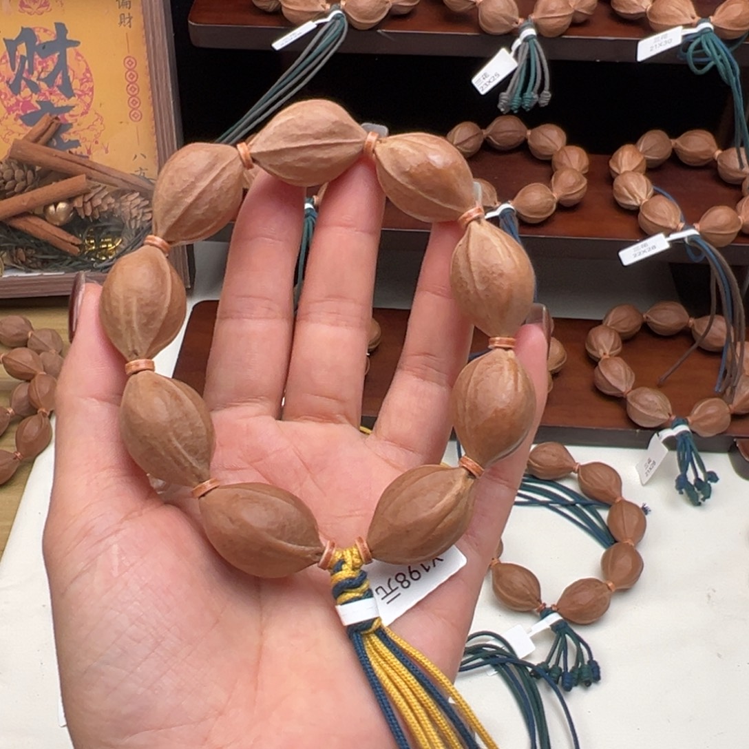 缘***6橄榄核手串/手链梅林铁核手串/19X28