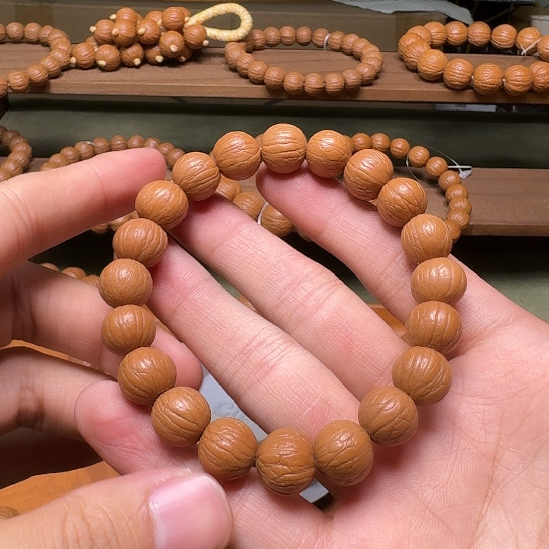 手串猴头核桃12大聚宝盆