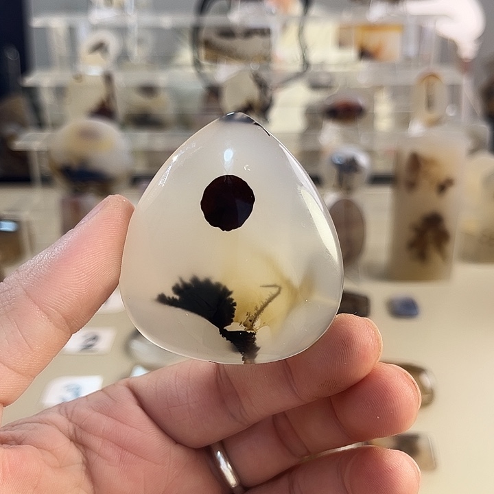 玛瑙/玉髓吊坠(不含链)未镶嵌