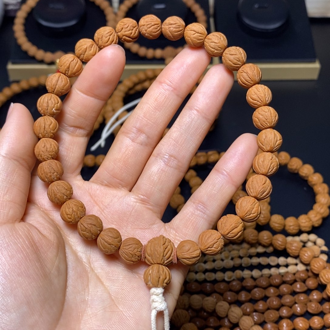 小****手串桃核秦岭文玩桃核手持