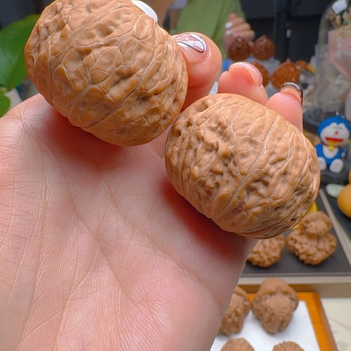 核桃把件38尺寸铁锤