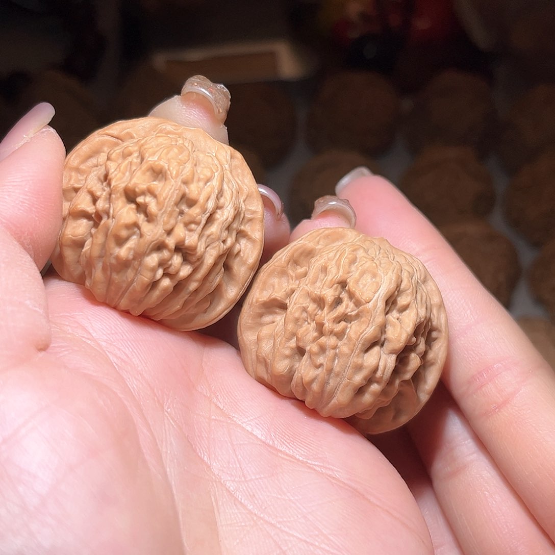 桃核把件平谷楼38全品