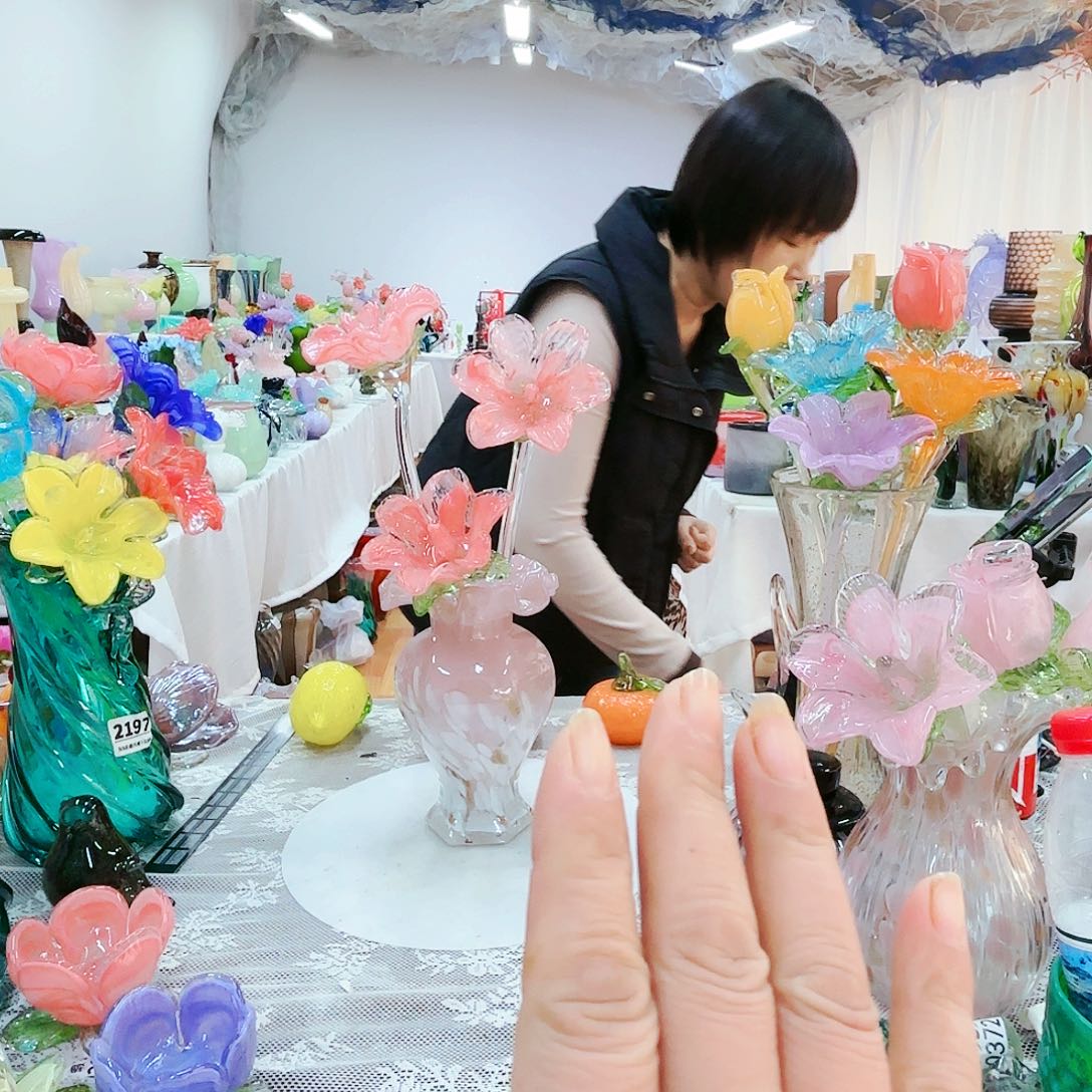 福利不退不换琉璃花瓶艺术品