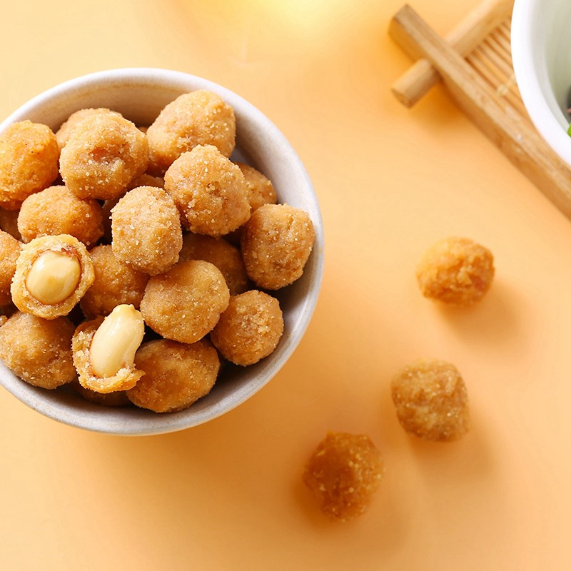 酥脆多味花生脆皮怀旧零食下酒菜炒货休闲食品办公室解馋小吃