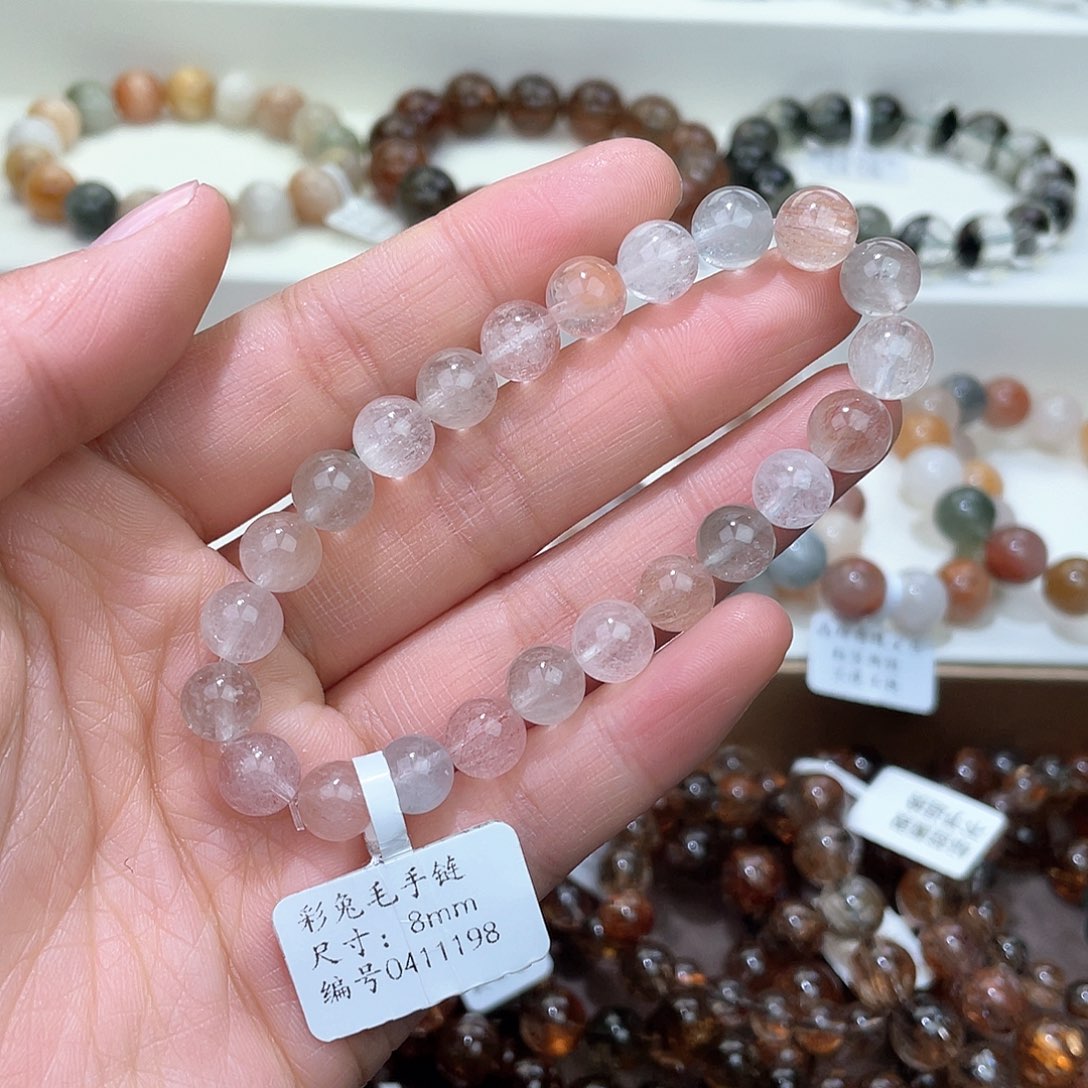 水晶手链未镶嵌水晶