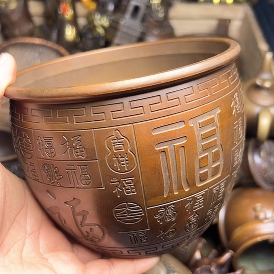 铜制文玩把玩物件