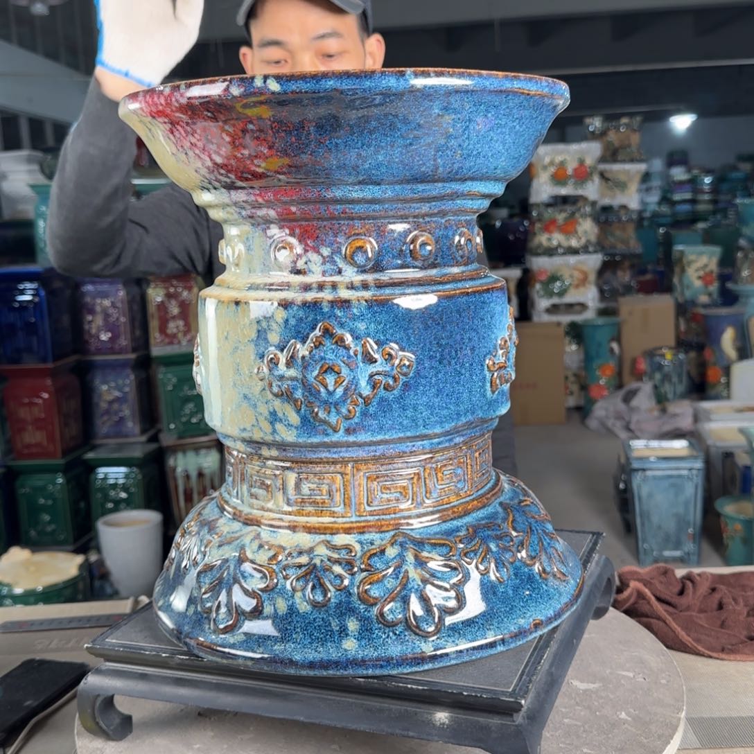 一风堂石湾花盆。