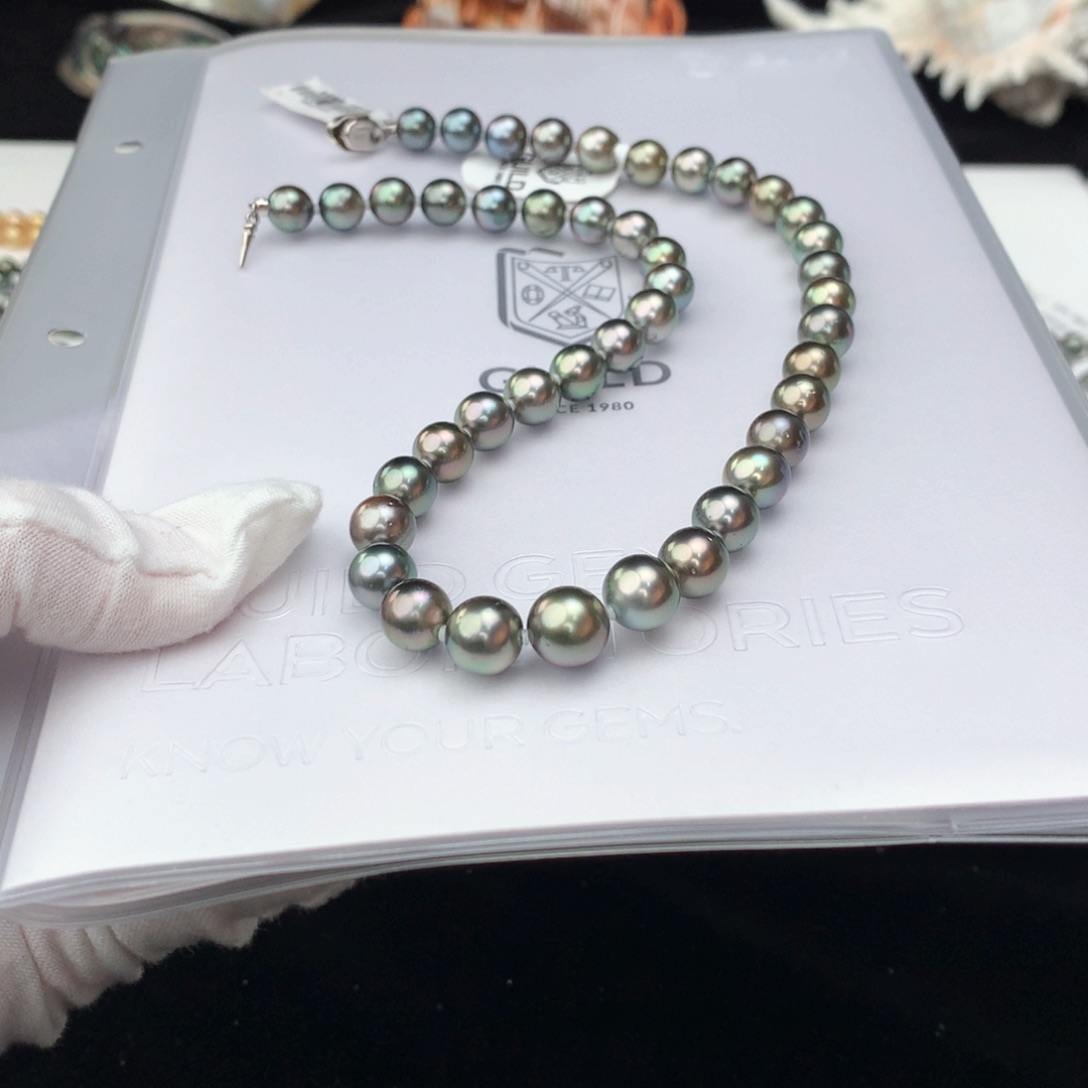 海水珍珠颈饰银S925镶嵌