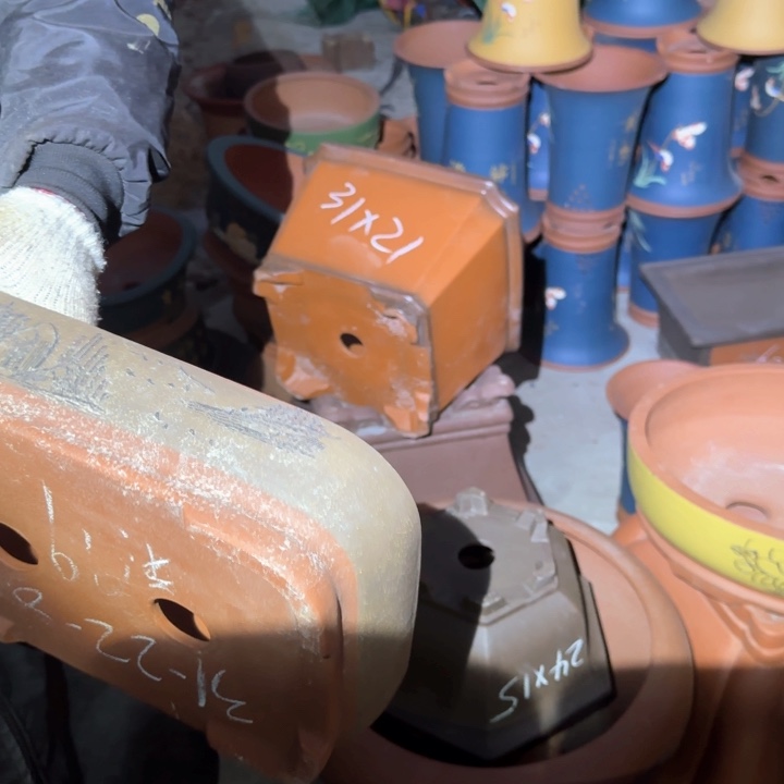 紫砂花盆紫砂花盆