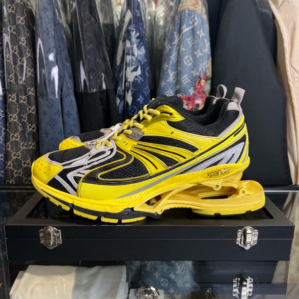 99新 Balenciaga/巴黎世家 x pander黑黄老爹鞋/43码/原盒