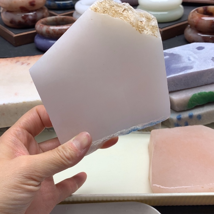 石英岩玉未镶嵌手镯