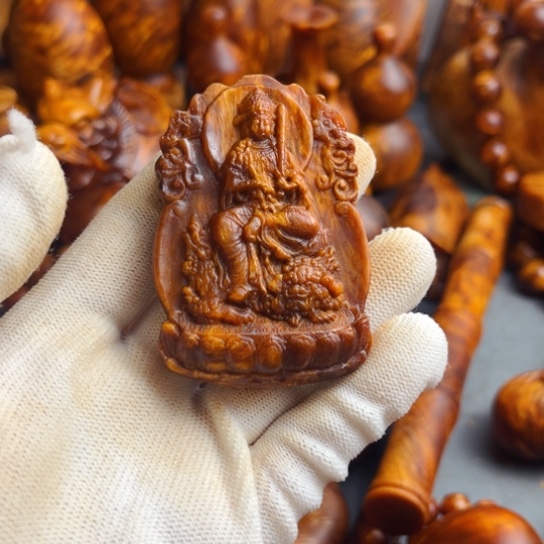 松木（琥珀木）无事牌