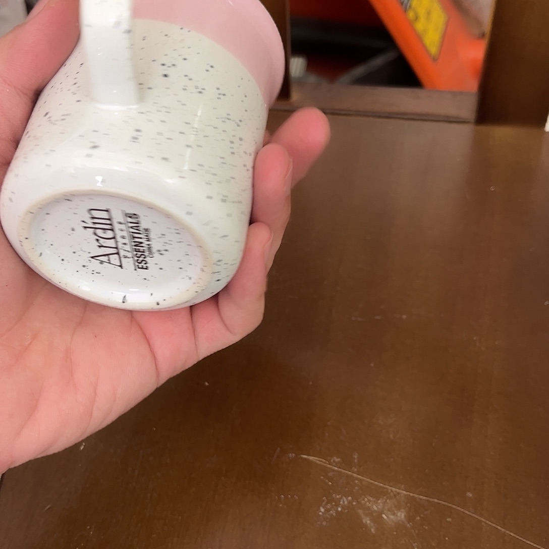 陶瓷粉色泼墨马克杯11