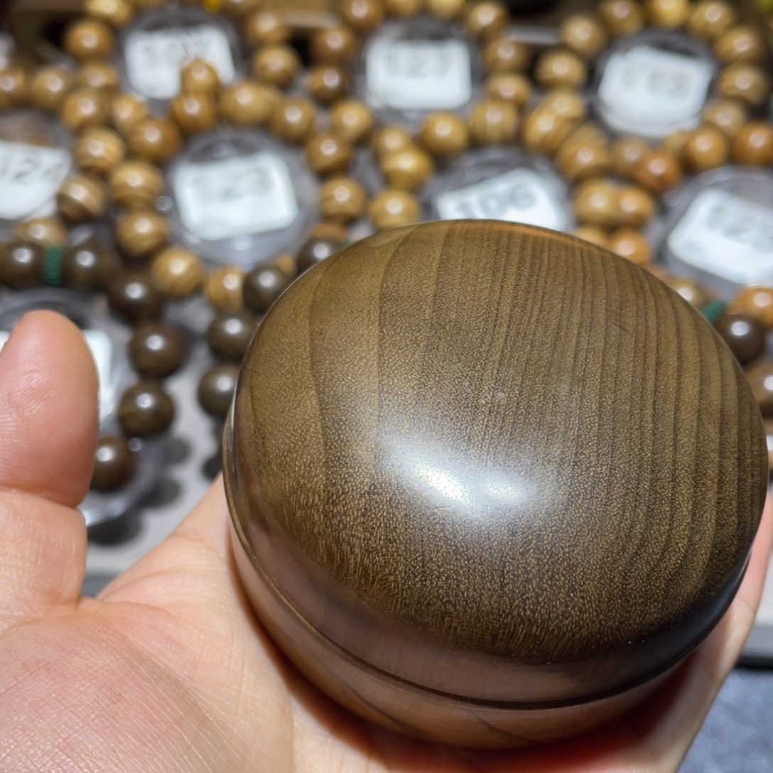 楠木（金丝楠）其他胭脂盒