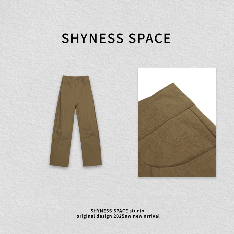 秋季休闲慵懒时尚极简韩感设计轻奢风休闲高冷酷飒女装HBT0020