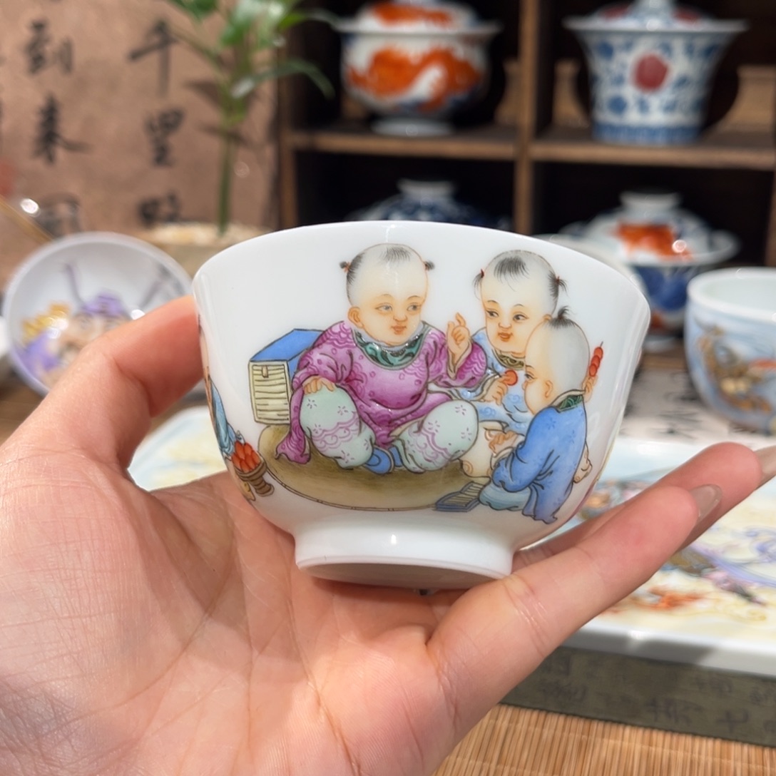 景德镇陶瓷主人杯