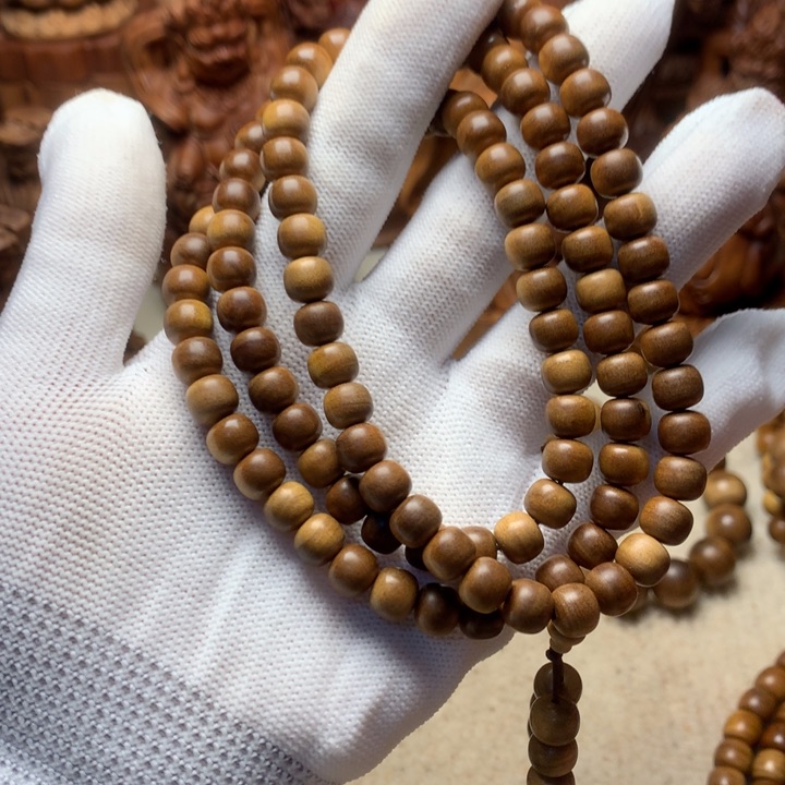 檀香木其他空*龙老山檀香手把件小瑕疵