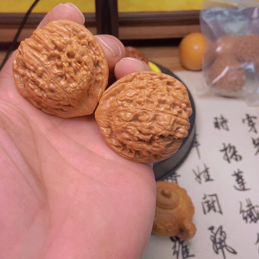 核桃手串/手链全品麒麟纹官帽41