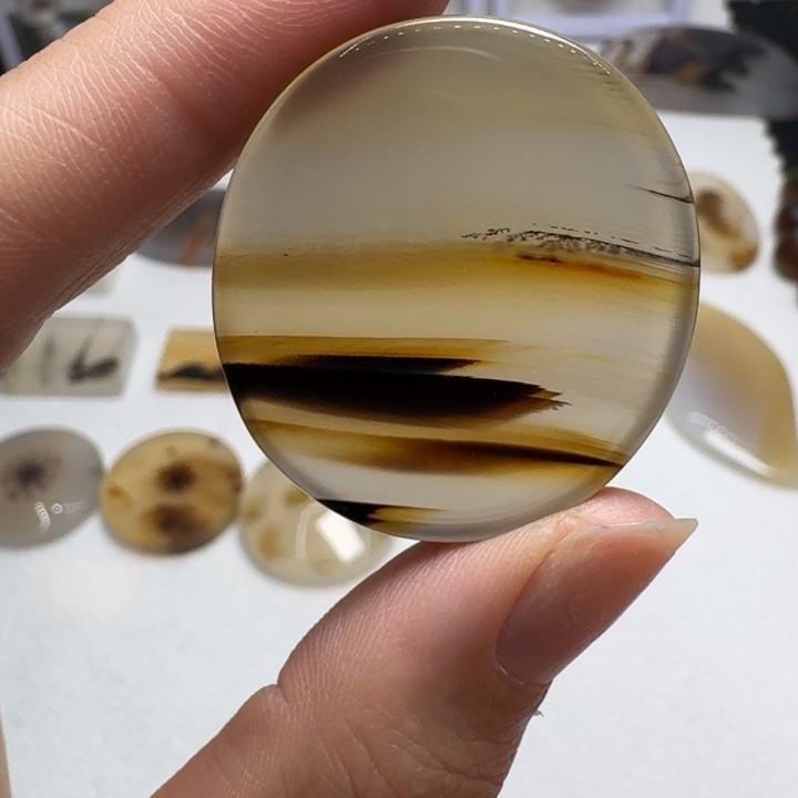 玛瑙/玉髓未镶嵌摆件