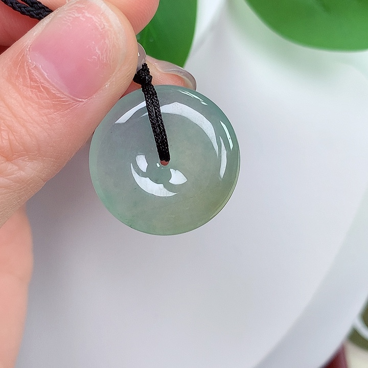 颈饰未镶嵌翡翠23.7-5.7mm