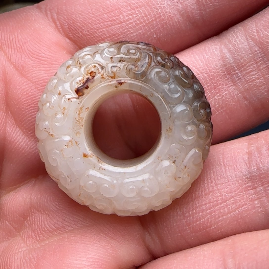 和田玉（糖玉）颈饰未镶嵌浪*