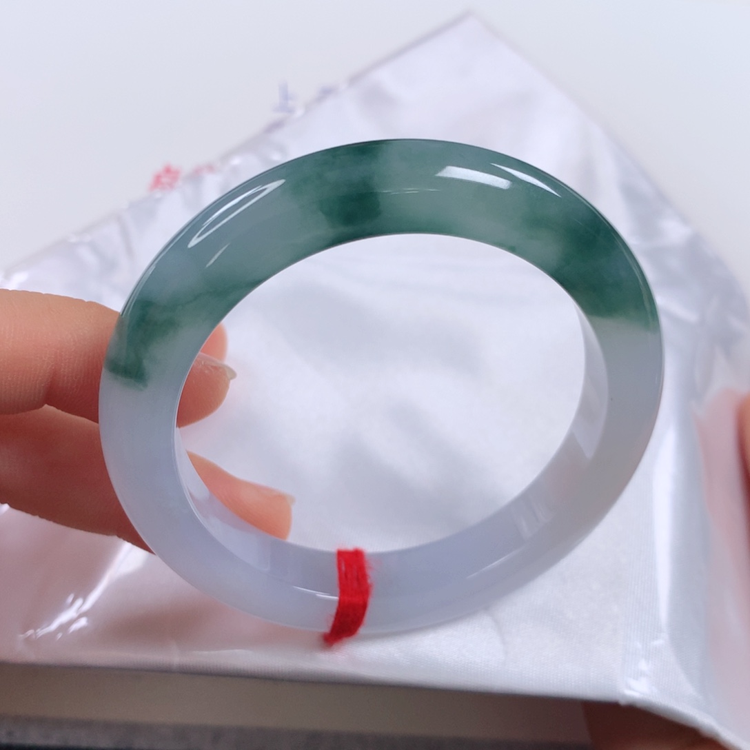 未镶嵌手镯翡翠 正圈②③⑦性价比超高❤️飘花半山水