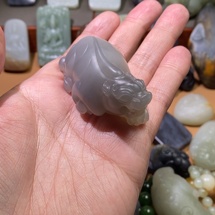 【闪购商品】和田玉挂件未镶嵌萧**堂