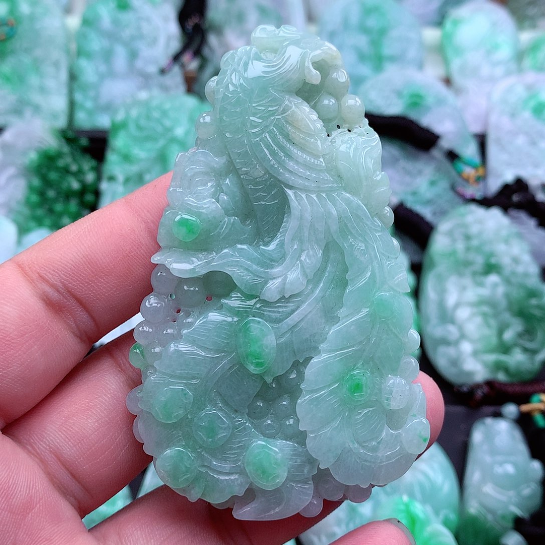 翡翠吊坠(不含链)未镶嵌