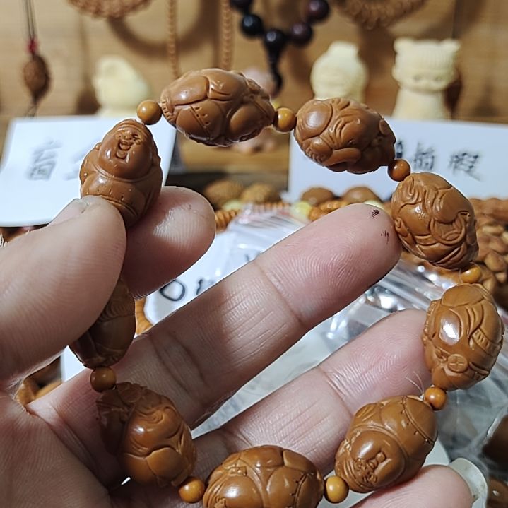 橄榄核手串/手链橄榄核核雕
