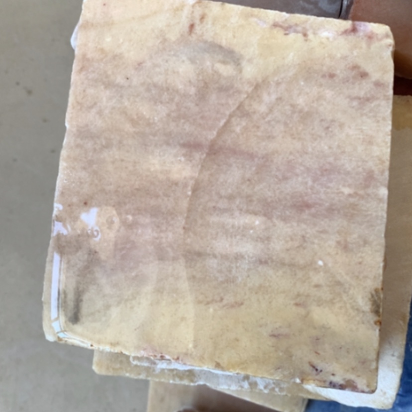 【闪购商品】未镶嵌手镯石英质玉蟹黄酱翘粉