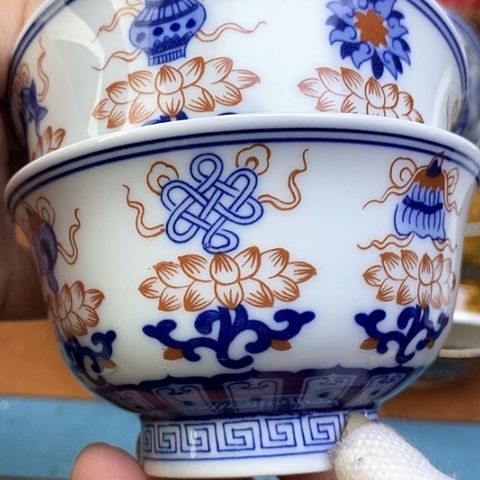 景德镇陶瓷藏式茶碗