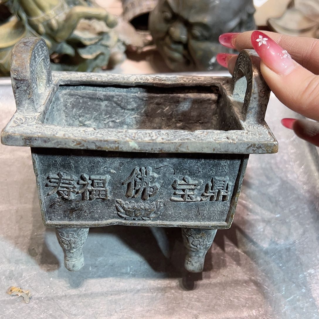 用****7黄铜摆件工艺品，