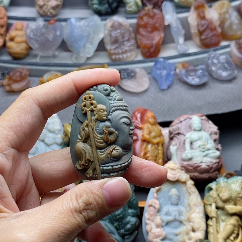 【闪购商品】未镶嵌吊坠定制石英质玉