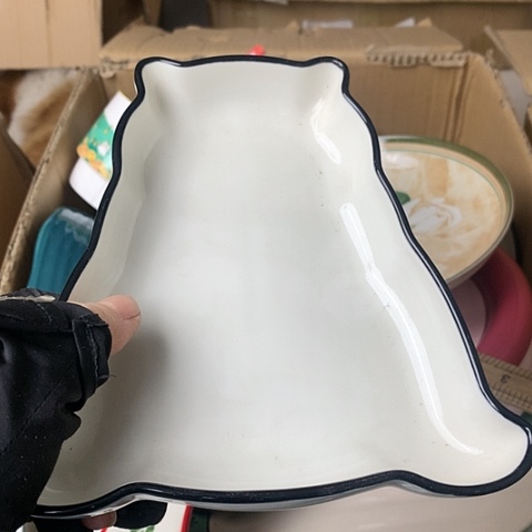 盘陶瓷制品满25拼单发货默认微瑕