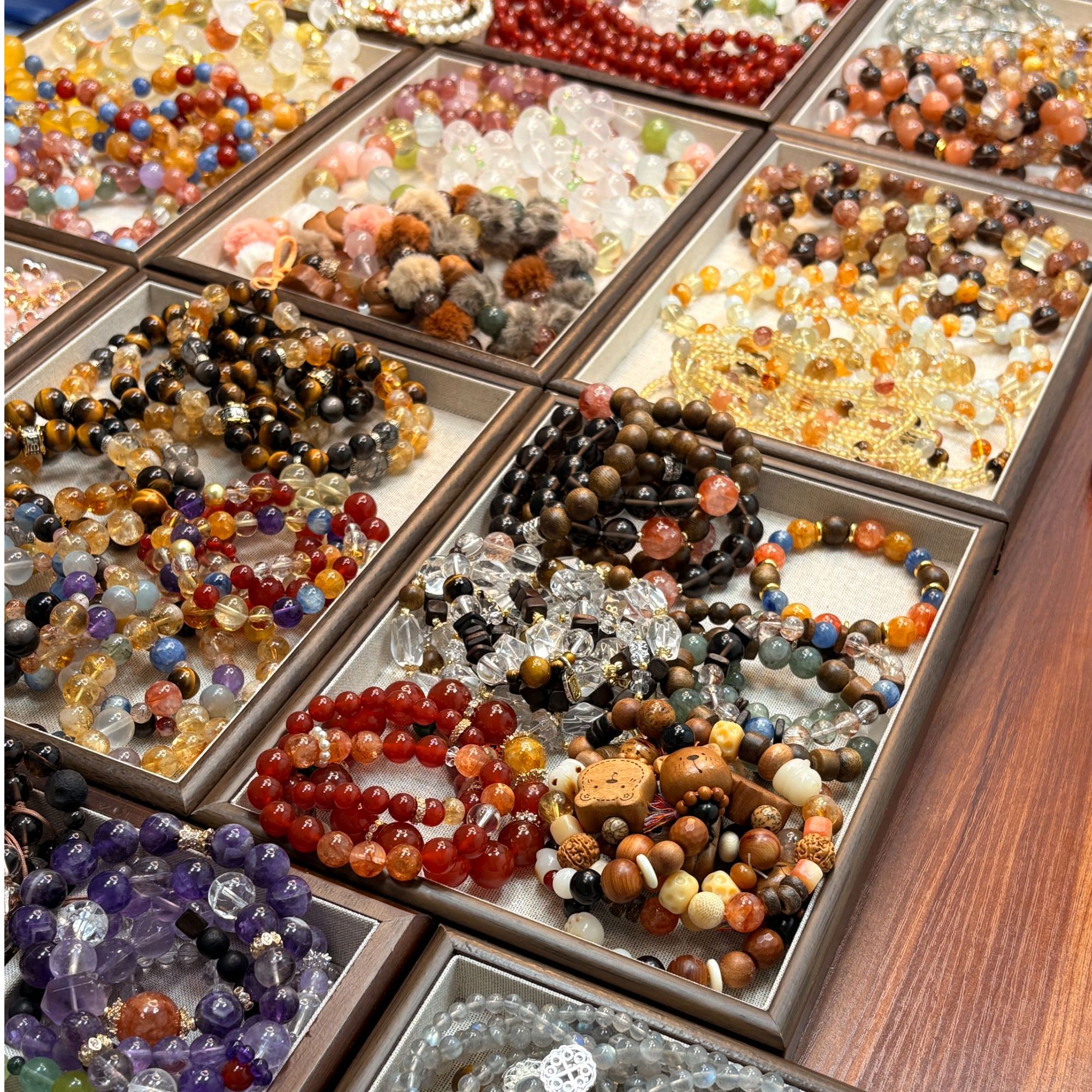 天然水晶手串原创小众设计直播选货专用