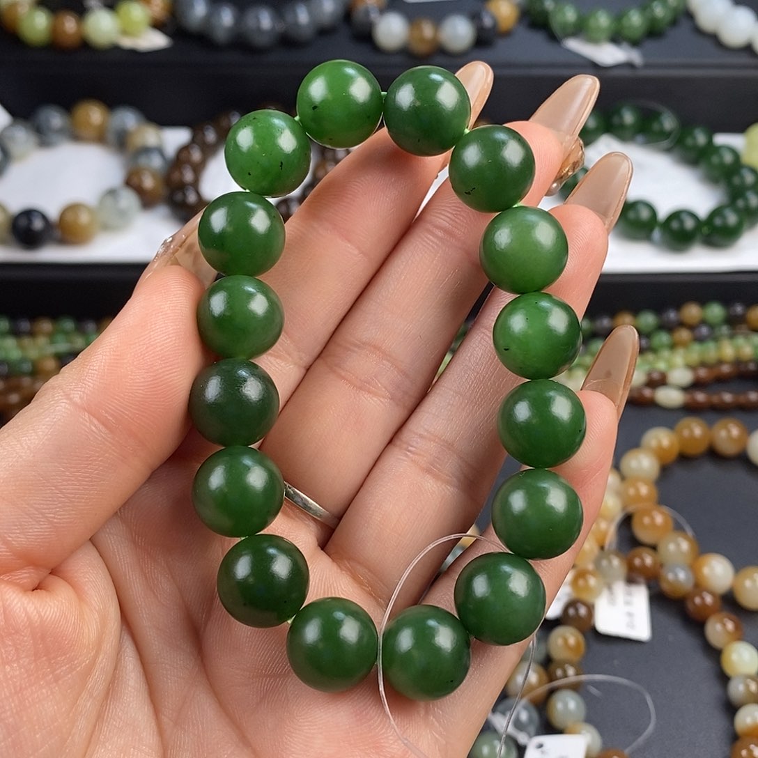 和田玉手串未镶嵌