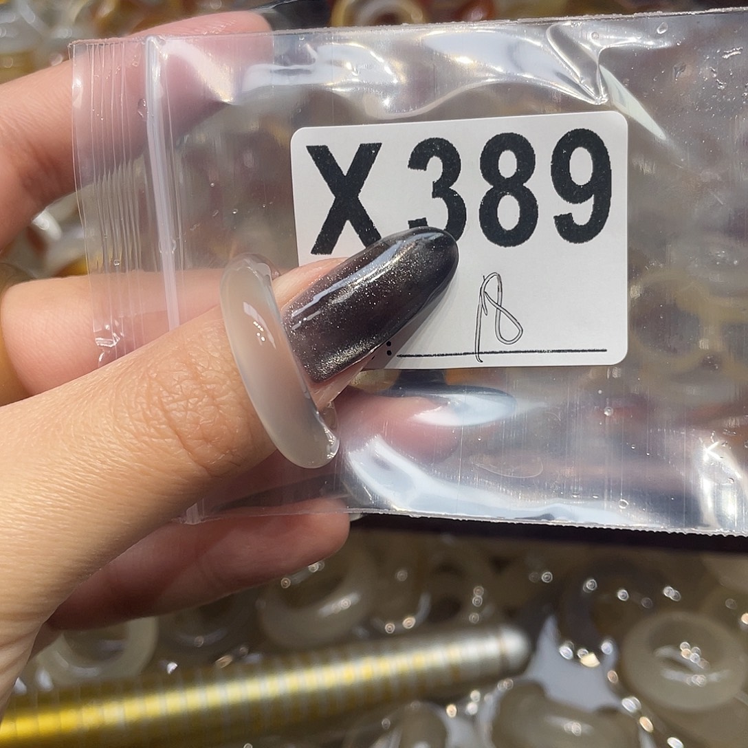 玛瑙/玉髓未镶嵌戒指389