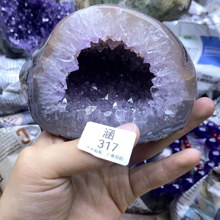 未镶嵌紫晶大型摆件（非配饰）